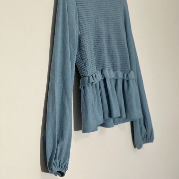 NATION Ltd Smocked Long Sleeve - Picture 2 of 12